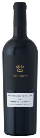 2018 Louis M Martini Monte Rosso Vineyard Cab Sauv 0.75L wine bottle.