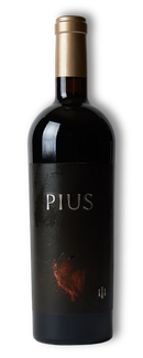 2021 PIUS Shado 0.75L wine bottle.