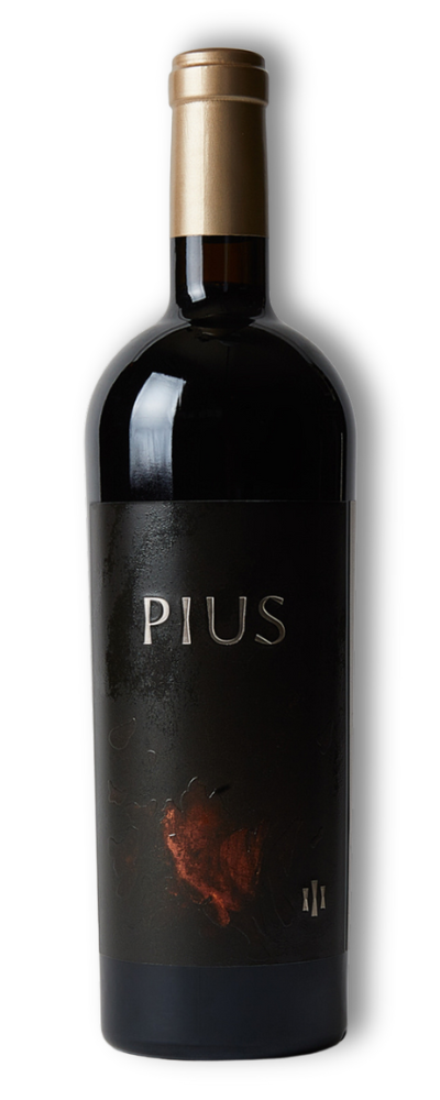 2021 PIUS Shado 0.75L wine bottle.