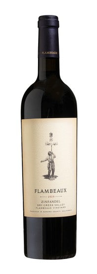 2019 Flambeaux Estate Estate Zinfandel 0.75L wine bottle.