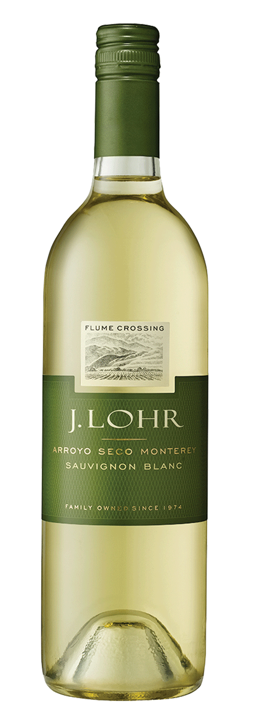 2022 J Lohr Flume Crossing Sauv Blanc 0.75L wine bottle.
