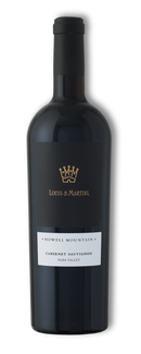 Howell Mountain LM Martini wine bottle.