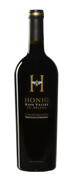 2017 Honig Estate Bartilucci Vineyard Cab Sauv 0.75L wine bottle.