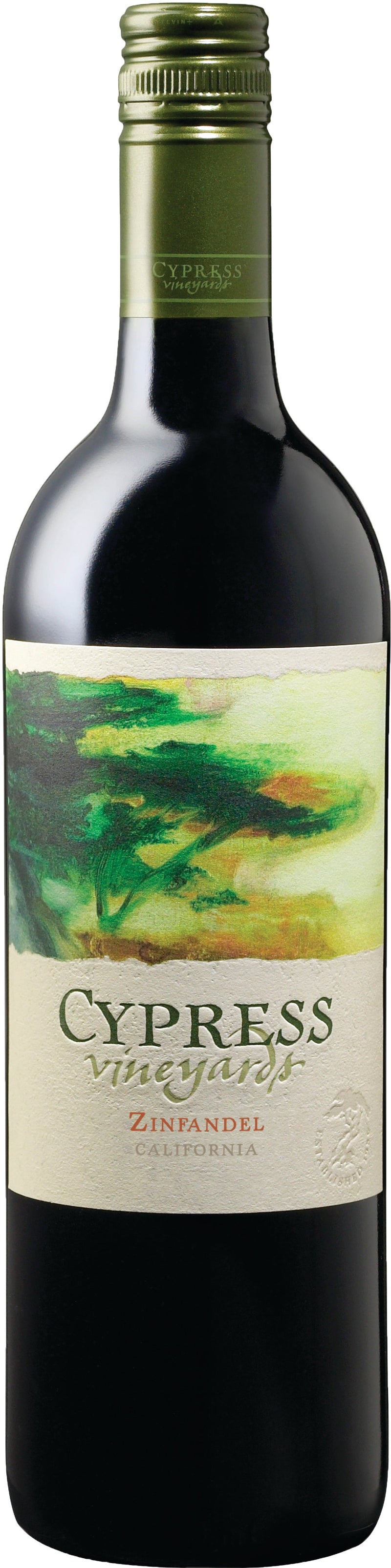 2018 J Lohr Cypress Vineyard Zinfandel 0.75L wine bottle.