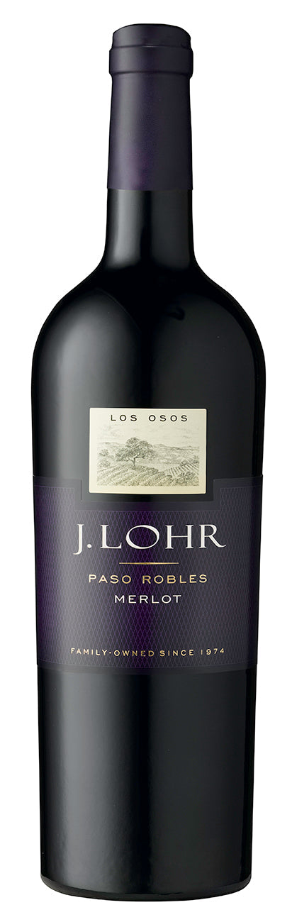 2020 J Lohr Los Osos Merlot 0.75L wine bottle.