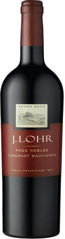2020 J Lohr Seven Oaks Cab Sauv 1.5L wine bottle.