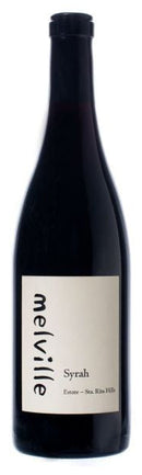 2021 Melville Estate Estate Syrah 0.75L wine bottle.