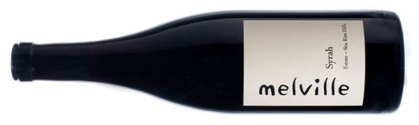 2021 Melville Estate Estate Syrah 0.75L wine bottle.