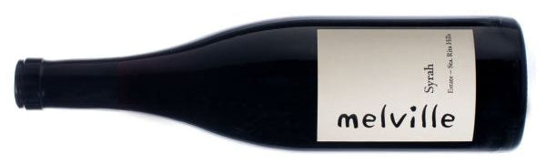 2019 Melville Estate Estate Syrah 0.75L wine bottle.