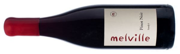 2021 Melville Estate Sandy's Block Pinot Noir 0.75L wine bottle.
