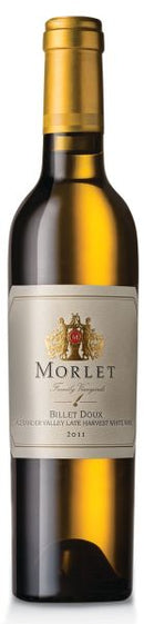 2013 Morlet Family Wines Billet Doux' Late Harvest Semillon 0.375L wine bottle.