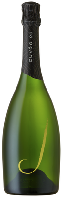 NV J Vineyards Cuvée 20 Brut 0.75L wine bottle.