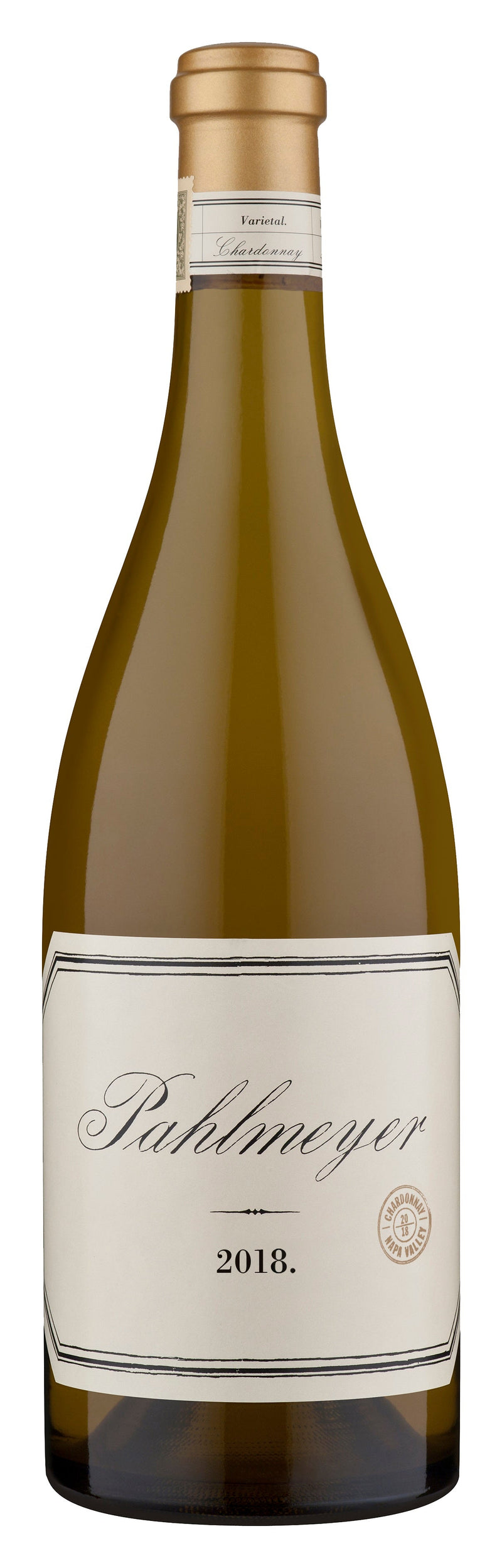 2020 Pahlmeyer Estate Chard 0.75L wine bottle.