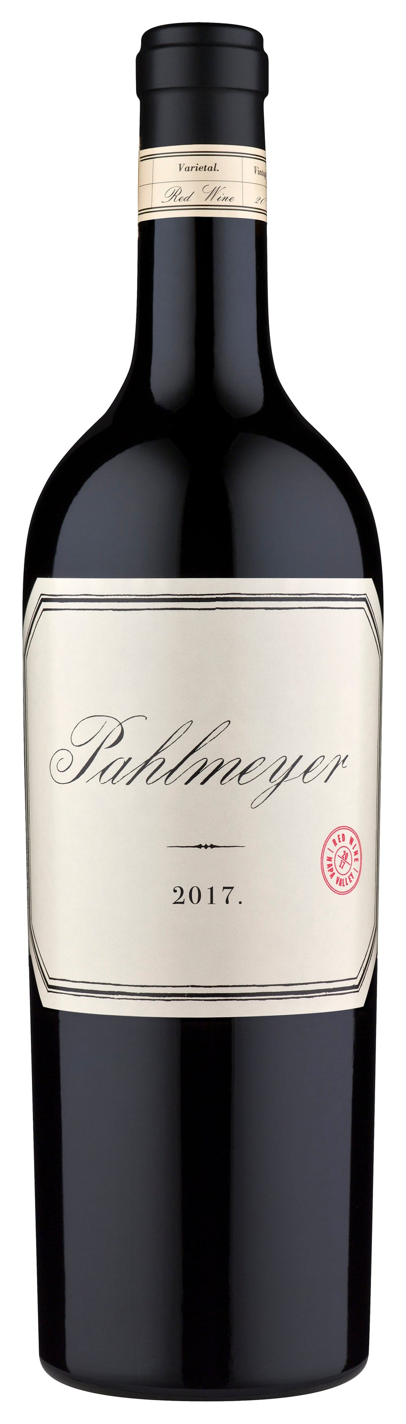 2019 Pahlmeyer Estate Proprietary Red  0.75L wine bottle.