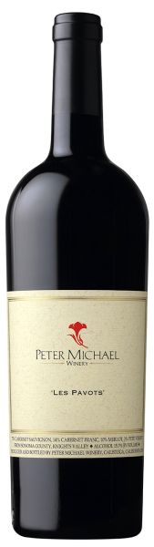 2008 PMW Les Pavots Cab Blend 3L wine bottle.